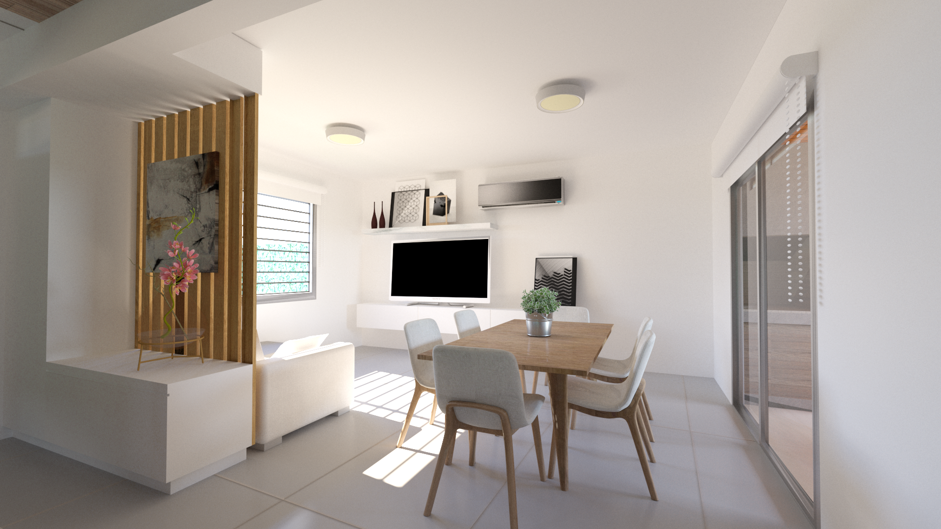 Casa Litoral render interior